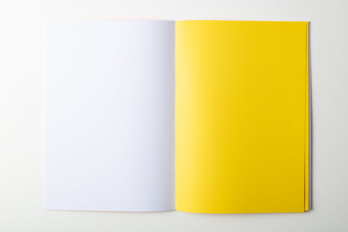A4 Soft Cover Fluo Orange Notebook