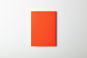 A5 Soft Cover Fluo Orange Notebook