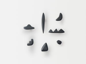 Cocoon- Matte Black Brass