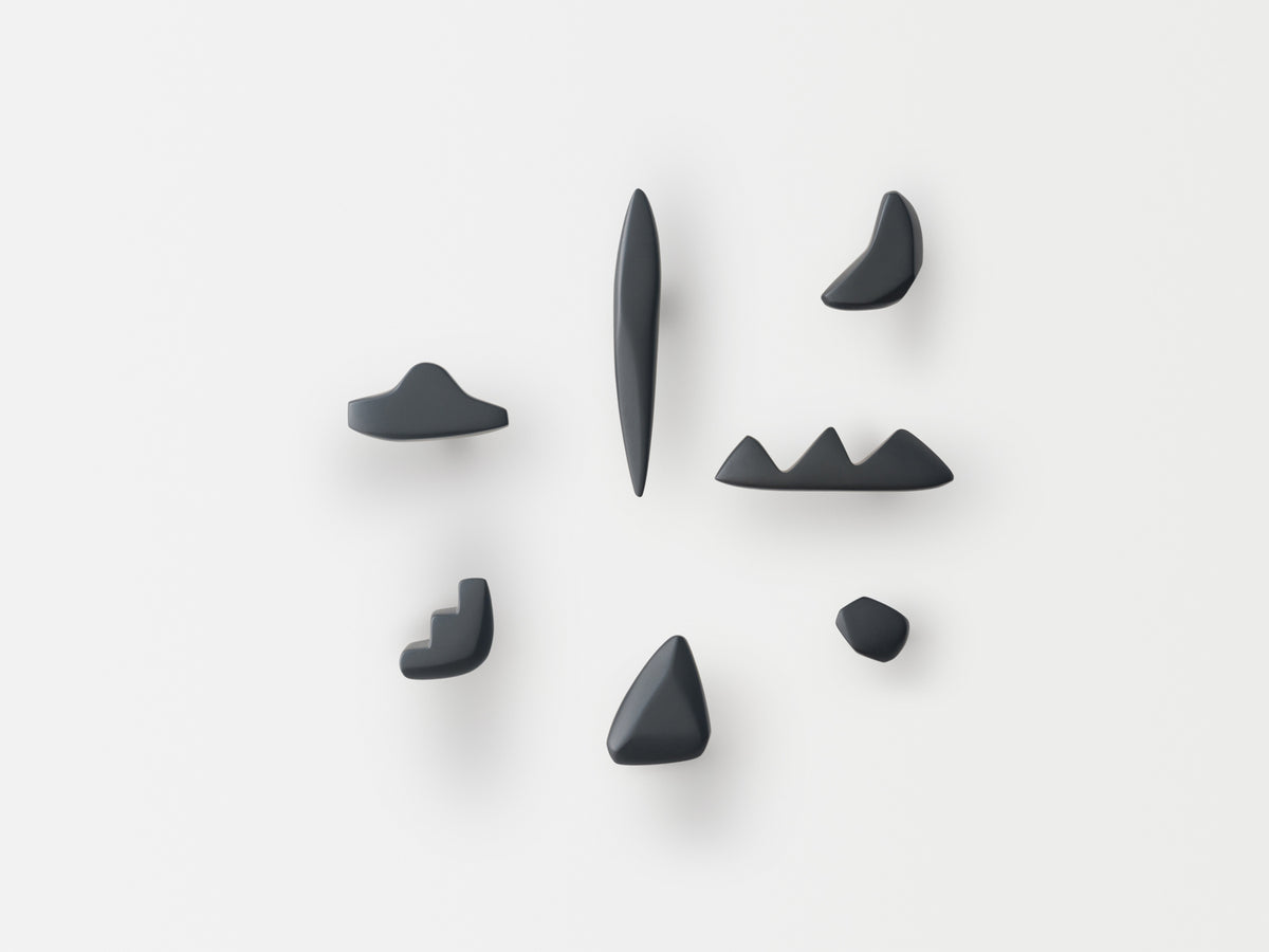 Cloud- Matte Black Brass