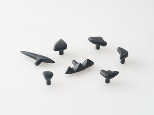 Cocoon- Matte Black Brass