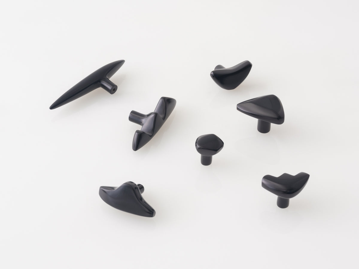 Cloud- Lacquered Black Brass