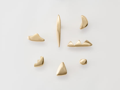 Triangle- Polished Brass