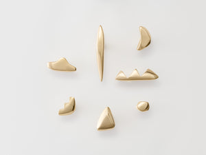 Pebble- Polished Brass