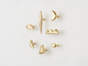 Pebble- Polished Brass