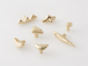 Moon- Polished Brass