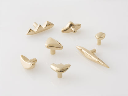 Pebble- Polished Brass