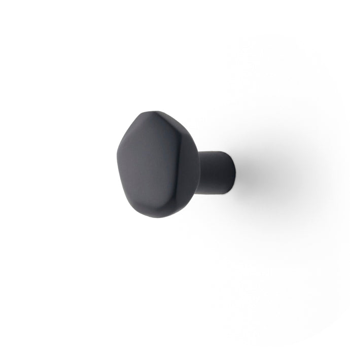 Pebble- Matte Black Brass