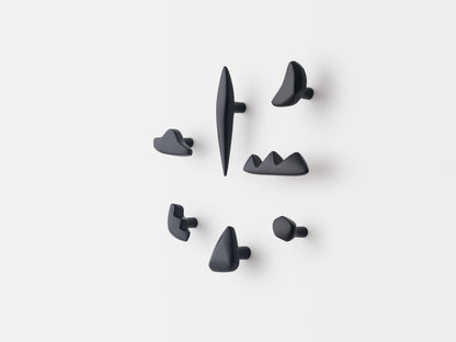 Cloud- Matte Black Brass