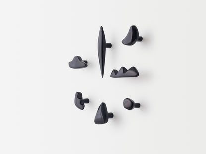 Cloud- Lacquered Black Brass