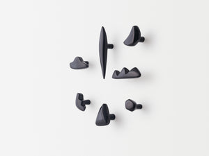 Cloud- Lacquered Black Brass