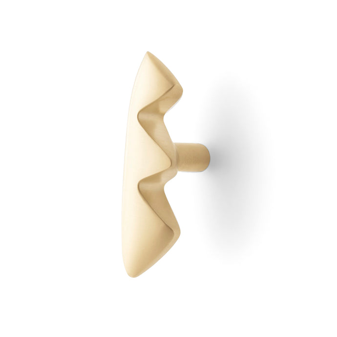Mountains- Brushed Satin Brass