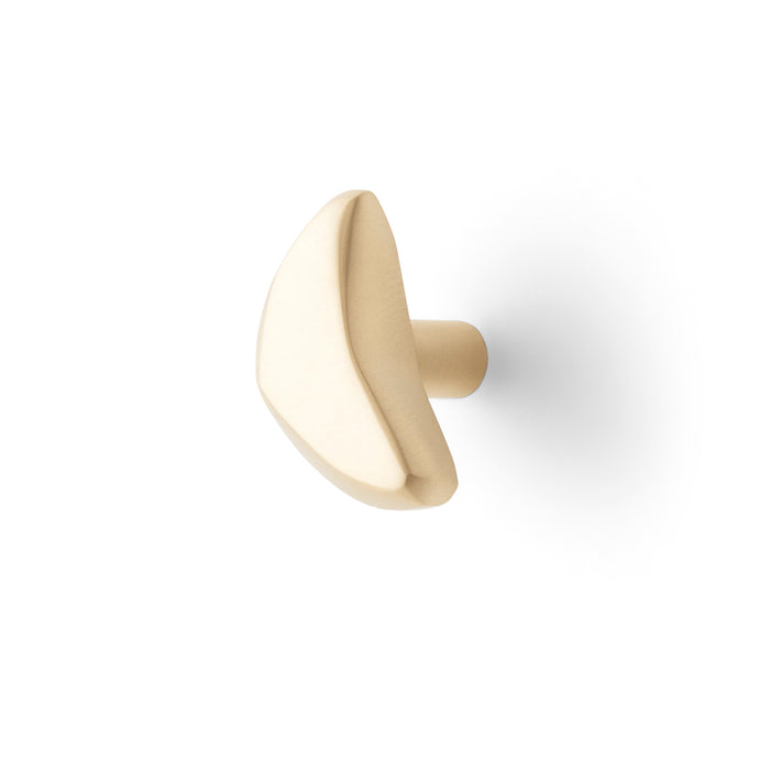 Moon- Brushed Satin Brass