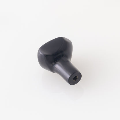 Pebble- Lacquered Black Brass