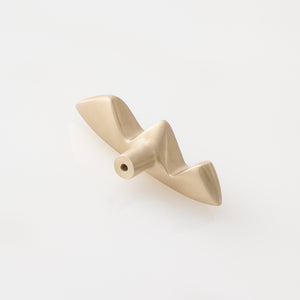 Mountains- Brushed Satin Brass