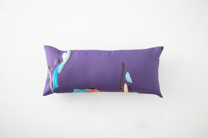 Purple Pod Rectangle Pillow