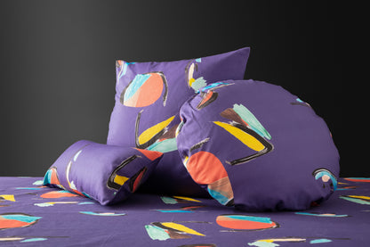 Purple Pod Rectangle Pillow