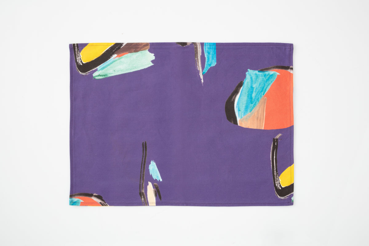 Purple Pod Placemat