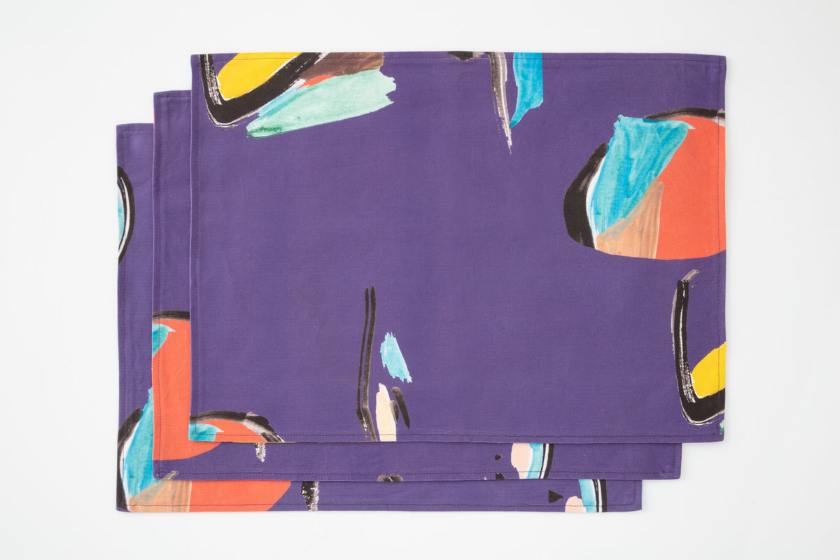 Purple Pod Placemat