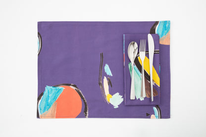 Purple Pod Placemat