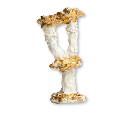 Gilded Candelabra Holder