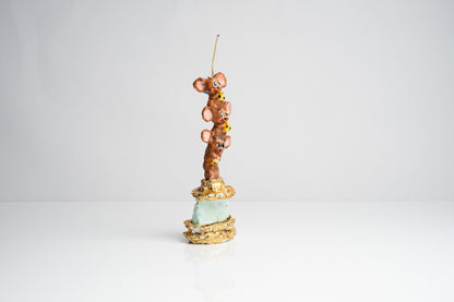 Gilded Green Holder