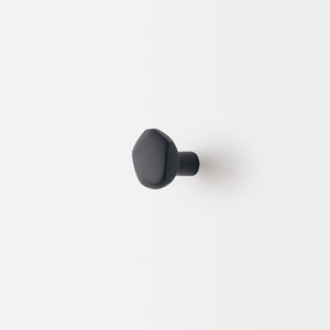 Pebble- Matte Black Brass