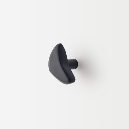 Moon- Matte Black Brass