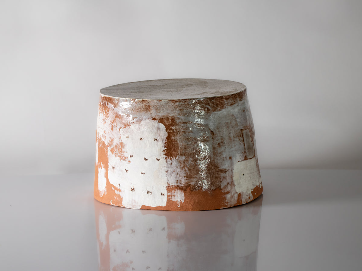 Green House Planter #5 : White Stool