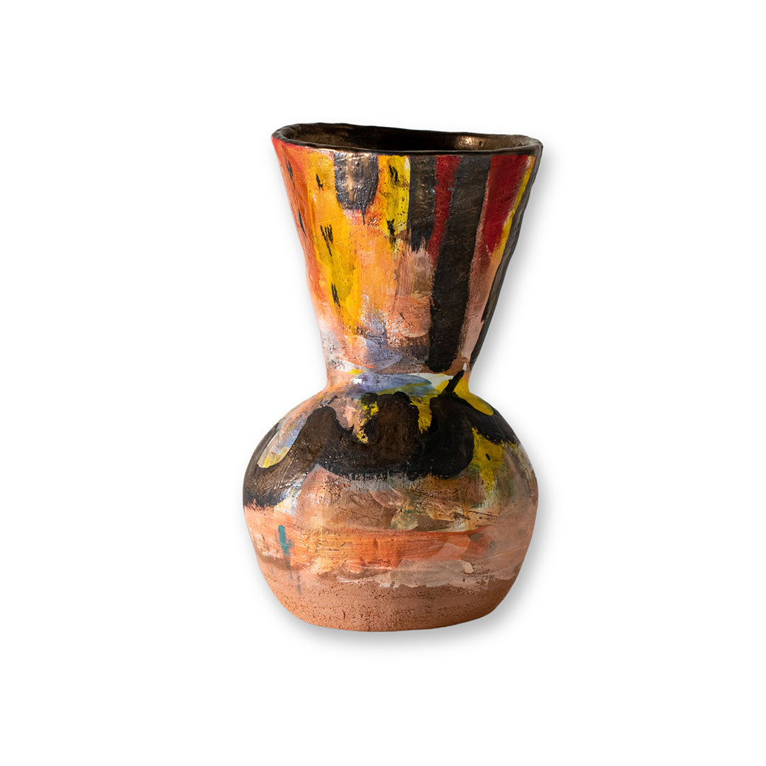 ceramic house planter Green House Planter #10 : Salmon Pink – Fort Makers
