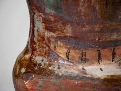 Green House Planter #4 : Metallic Brown