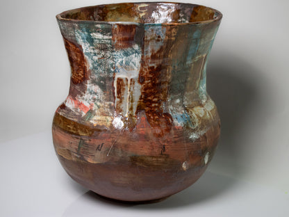 Green House Planter #4 : Metallic Brown