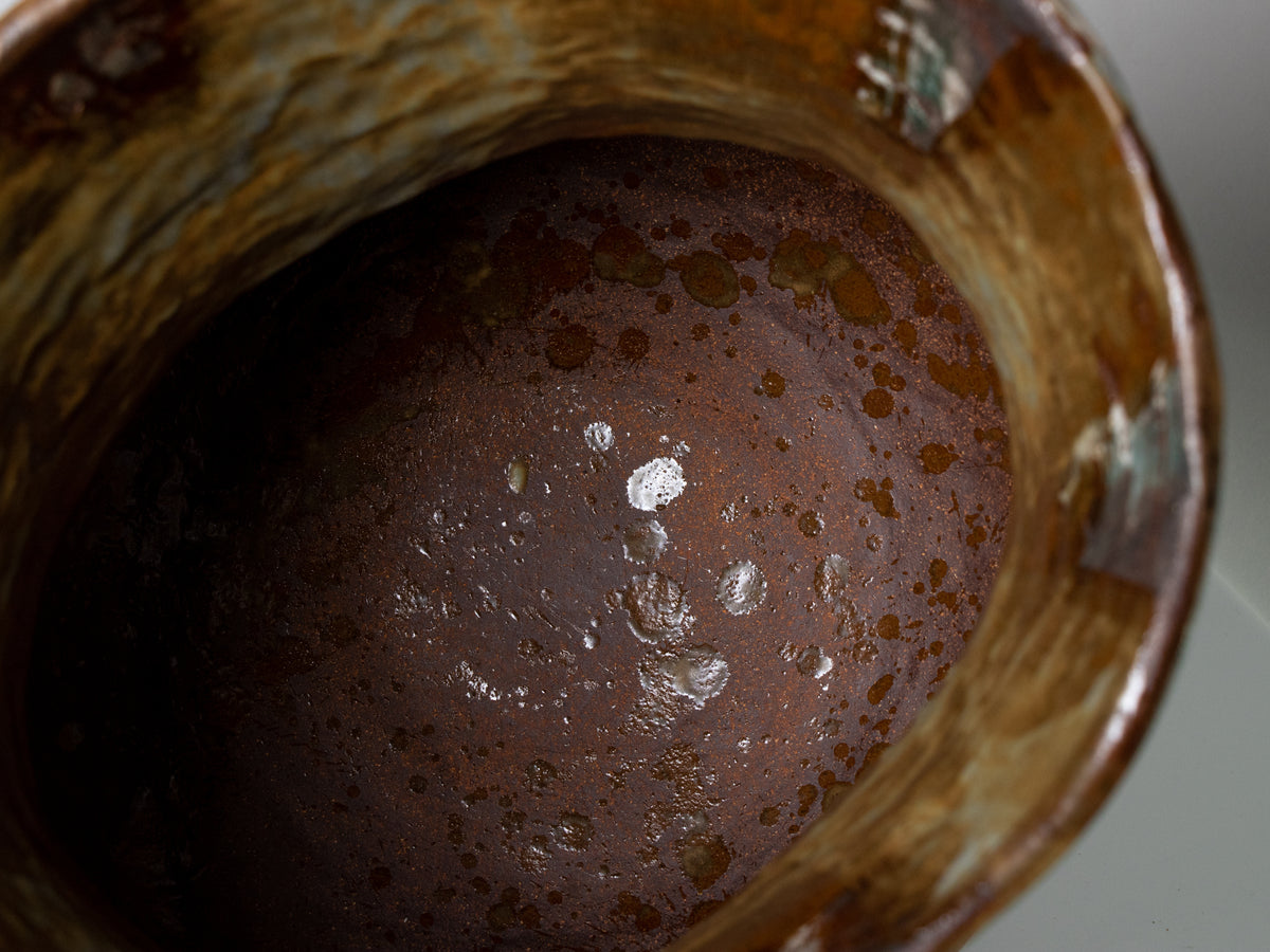 Green House Planter #4 : Metallic Brown