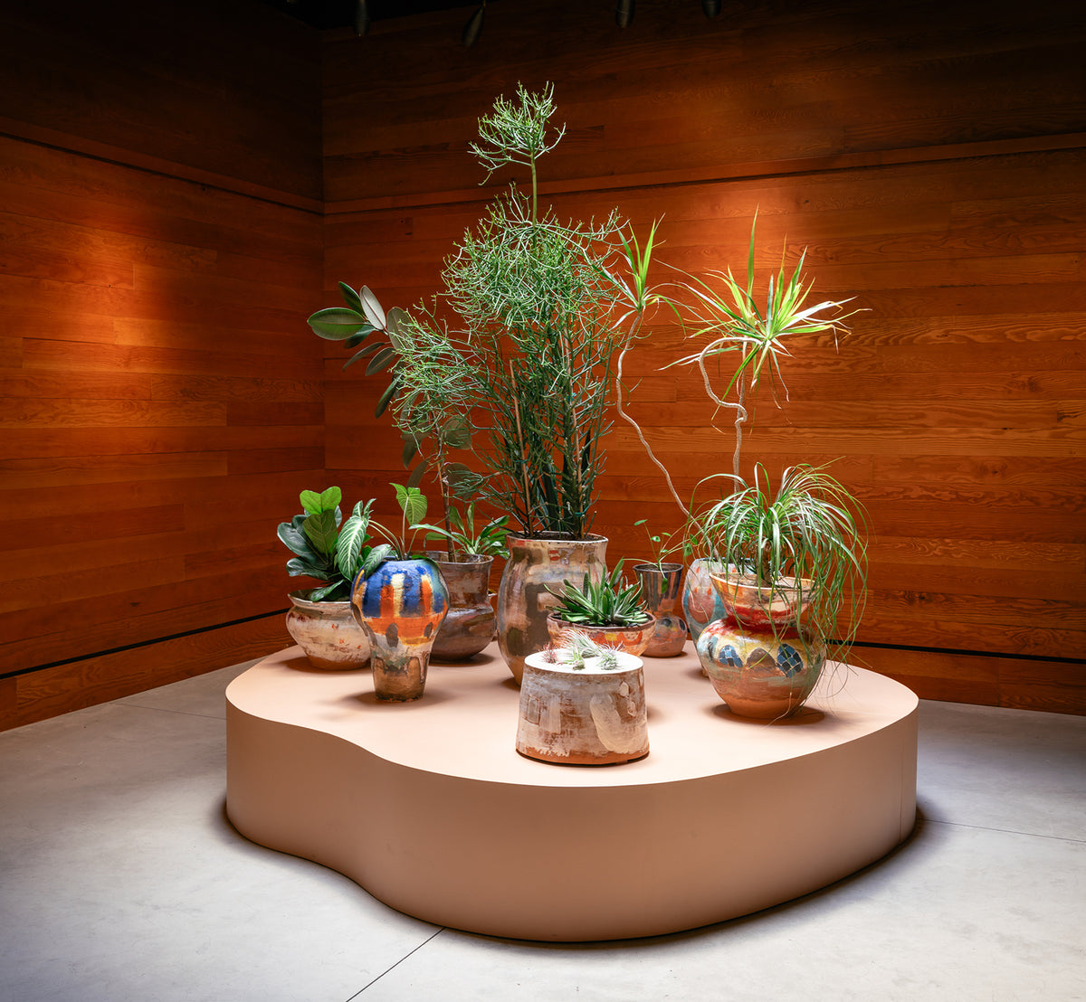 Green House Planter #4 : Metallic Brown