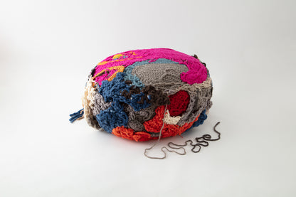 Further Form Sculptural Ottoman 4, Multicolored