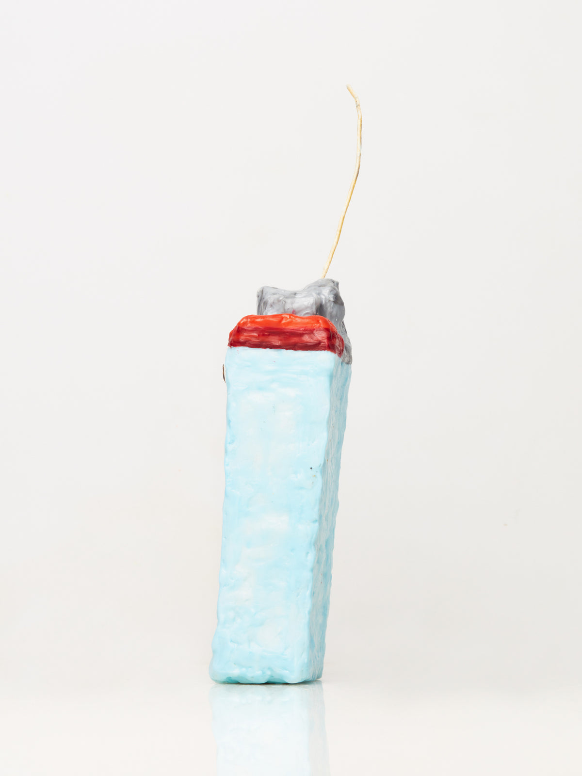 Medium Sky Blue Lighter Candle
