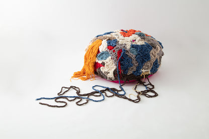 Further Form Sculptural Ottoman 4, Multicolored