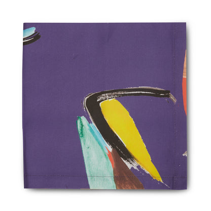 Purple Pod Napkins, Set of 4