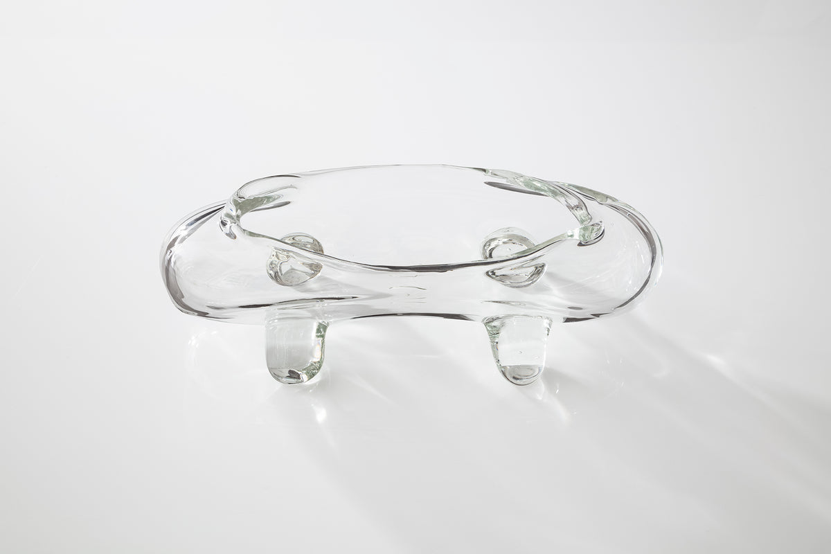 Canoe Glass Ashtray