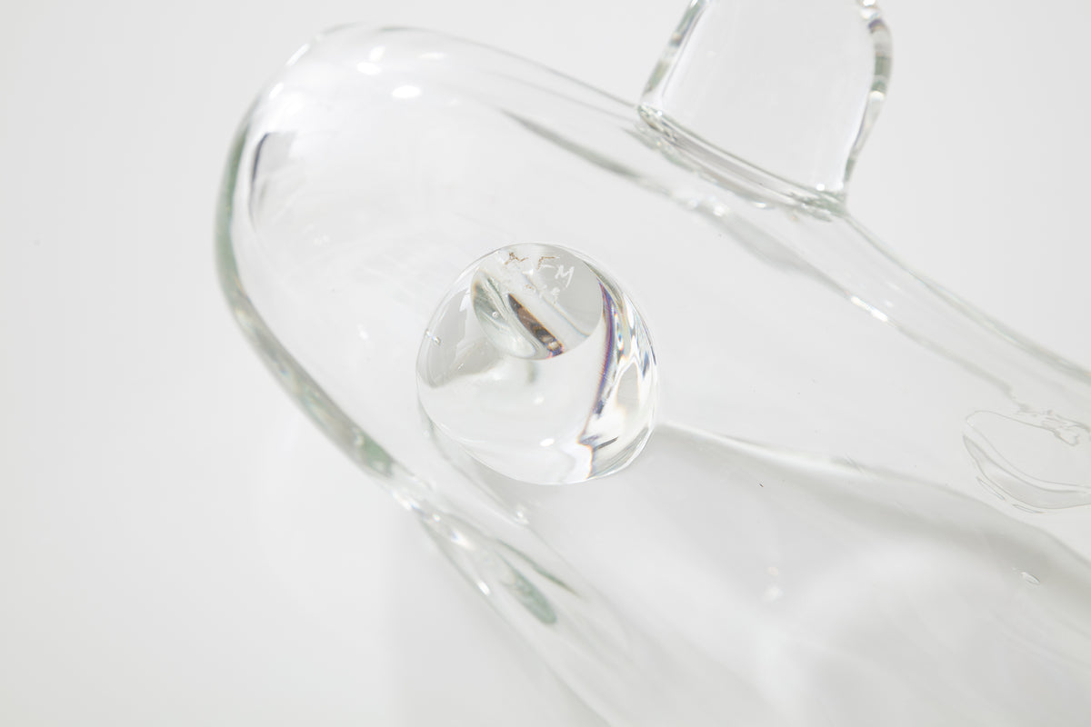 Canoe Glass Ashtray