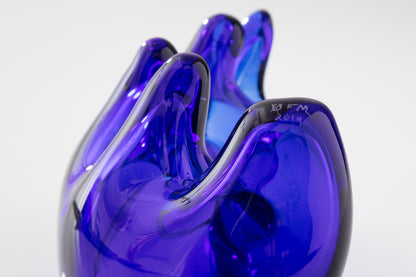 Open Mountains Glass Ashtray