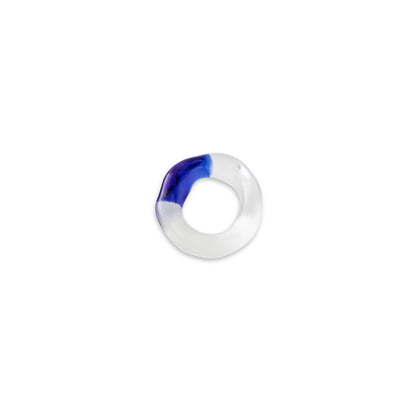 Thick Organic Band, Cobalt Ring