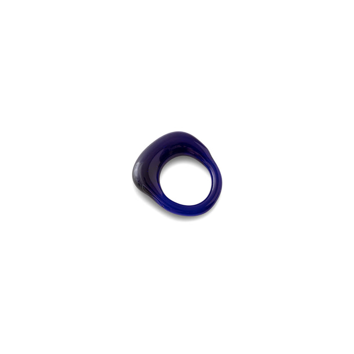 Organic Band Cobalt Ring
