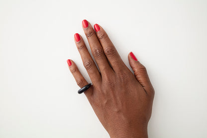 Organic Band Cobalt Ring