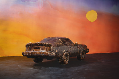 Buckskin Camaro Ceramic Sculpture