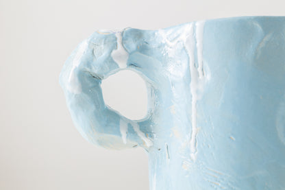 Light Blue Studio Pitcher