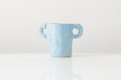 Light Blue Studio Vase