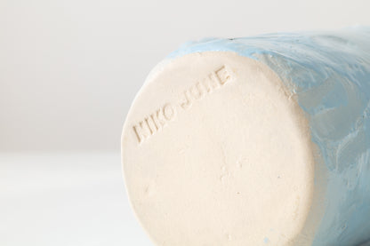 Light Blue Studio Vase