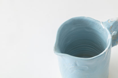 Light Blue Studio Pitcher