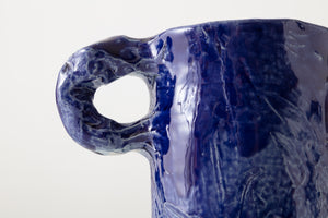 Dark Blue Studio Vase